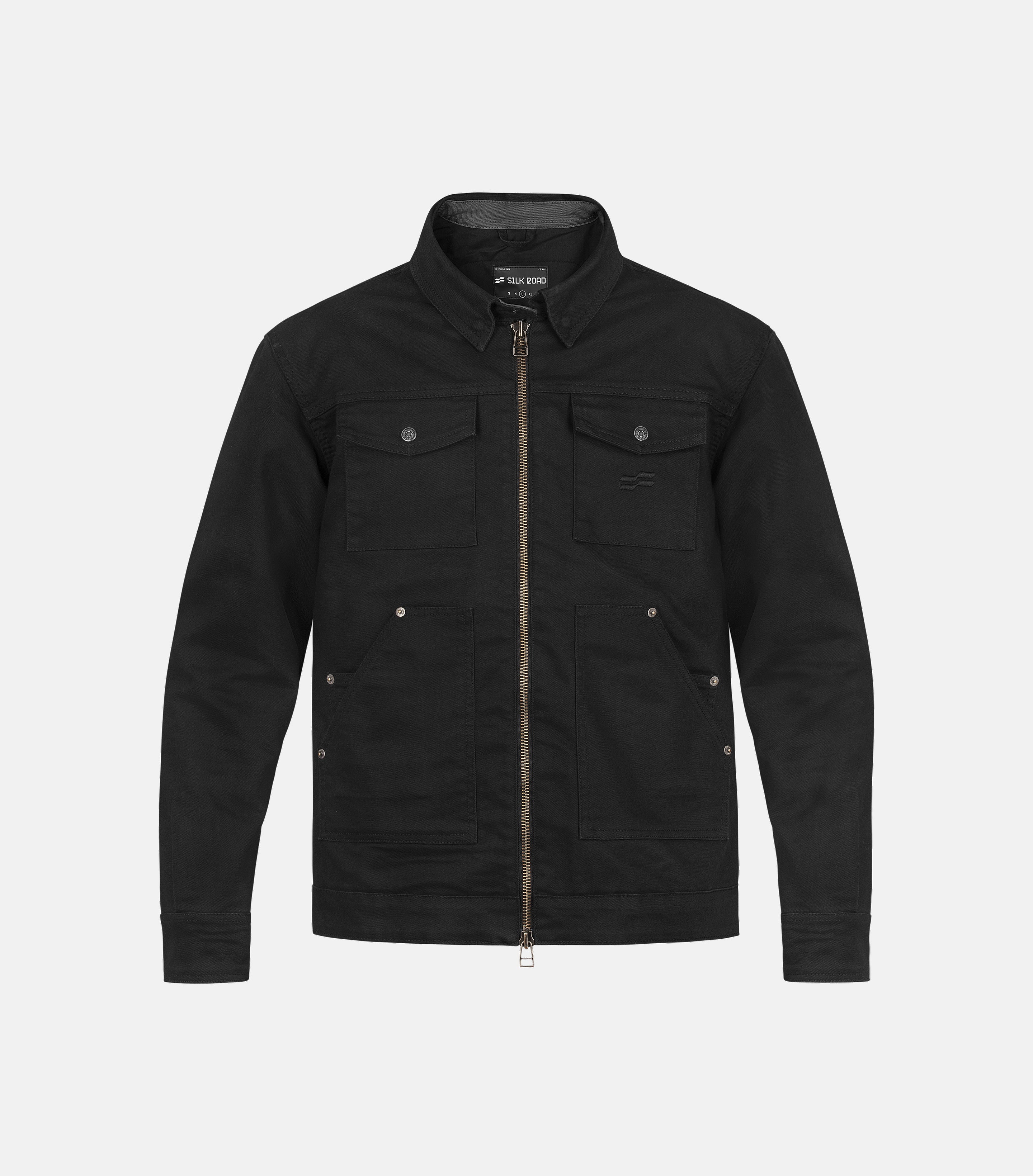 【限定商品】SYNTHETIC SKIN-TEX UTILITY JACKET SYNTHETIC SKIN-TEX CITY UNIFORM UTILITY JACKET BLACK +phenix